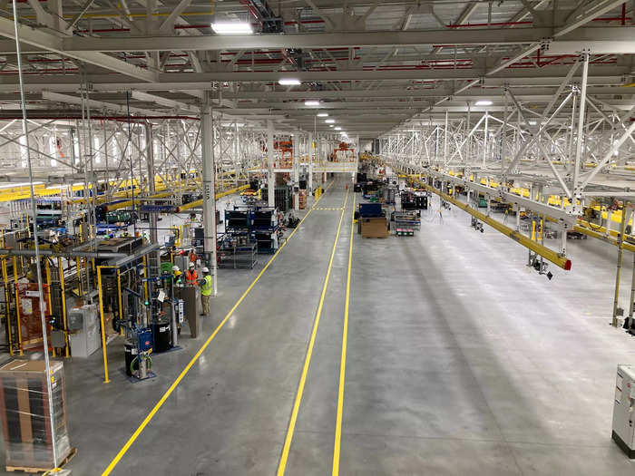 Ford is almost done building out a brand-new, state-of-the-art plant where it will assemble the electric F-150 Lightning.