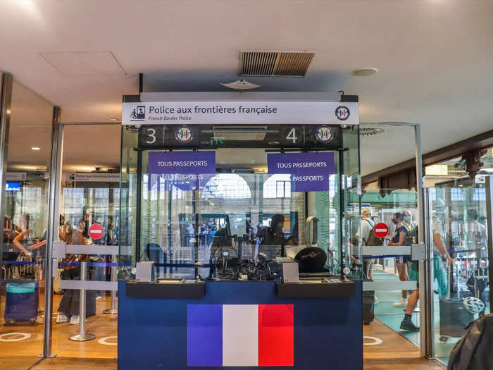 Leaving France was as easy as it was before the pandemic. I took Eurostar back to London and French border guards asked no questions as they reviewed and eventually stamped my passport.