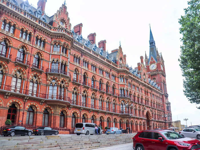 I started my journey to France at St. Pancras International Station in the UK after flying in on JetBlue Airways