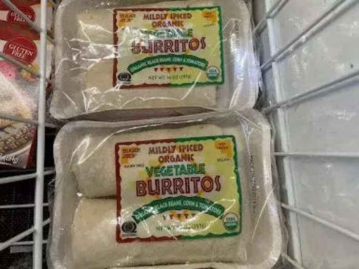 Fast-food burritos can be swapped for Trader Joe