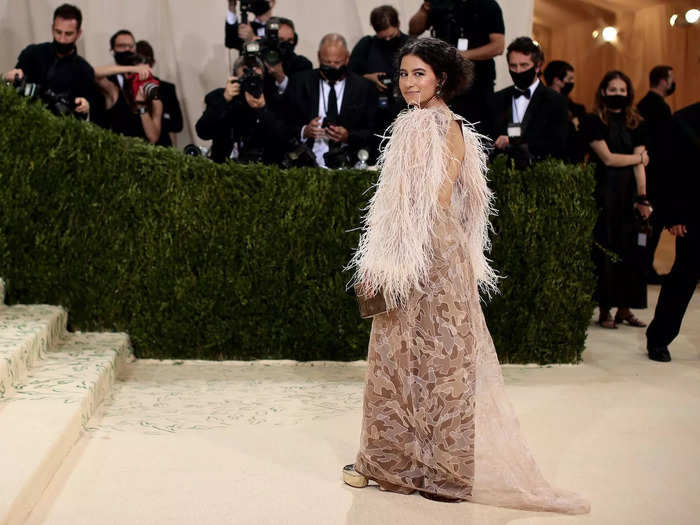 Ilana Glazer embraced multiple prints with her Met Gala look.