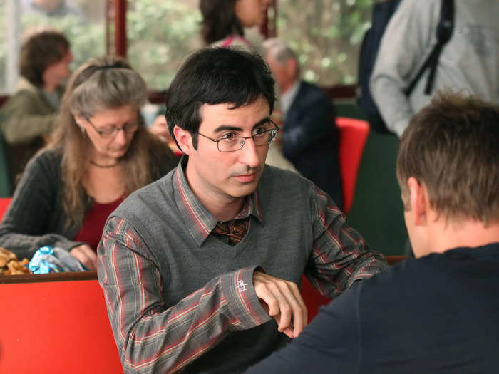 John Oliver played the dim-witted psychology professor Ian Duncan.