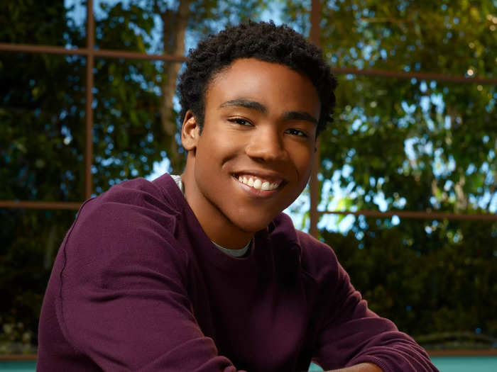 Donald Glover played Troy Barnes, former high school football player and Abed