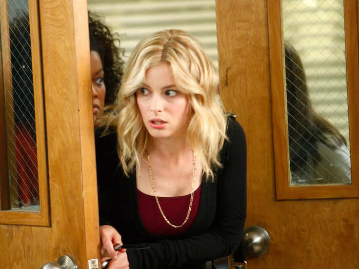 Gillian Jacobs played Britta Perry, an activist rebel-turned-psychology student and notorious buzzkill.