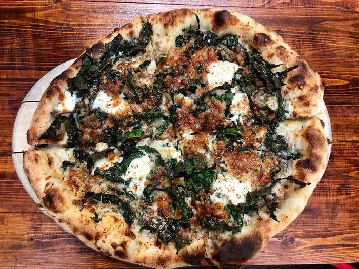 I hate kale with a passion, but this pizza easily won me over.