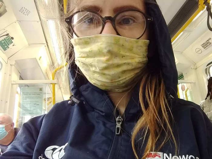 Nexus, which operates the Tyne and Wear Metro, mandates that passengers wear face masks, though a lot of people didn