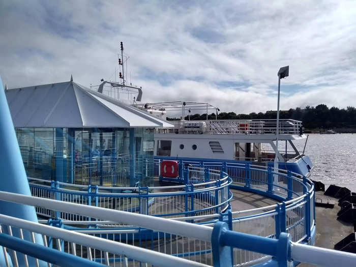 Travel on the ferry is included with both single and DaySaver all-zone Metro tickets. But you can also buy a single ticket just for the ferry for £1.90 ($2.60).