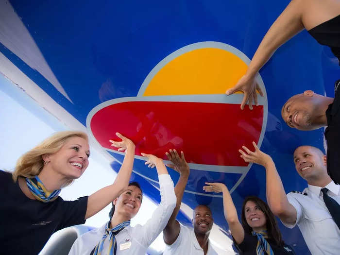 By 2010, Southwest added "Transfarency" to its brand. The airline would not have any hidden fees and would remain customer-focused with an emphasis on Hospitality and Heart. The recognizable tri-color heart was added to its airplanes and workplace.