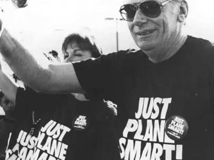 Southwest had been using the slogan "Just Plane Smart" in its ads, but Stevens Aviation sent a letter to Kelleher noting its similarity to its "Plane Smart" slogan.