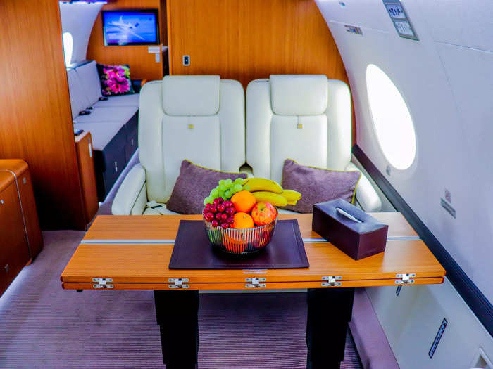 This is where meals can be enjoyed and shared with the other passengers onboard, just like a home dining room table.