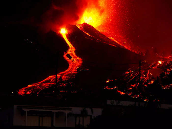 The last time the volcano erupted was in 1971.