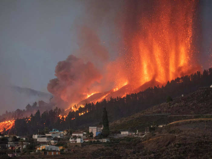 Resident Carlota Martín told the AP she heard a huge explosion while she was at her family