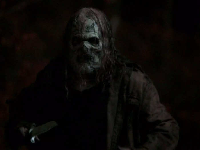 Greg Nicotero was under the Whisperer mask at the episode