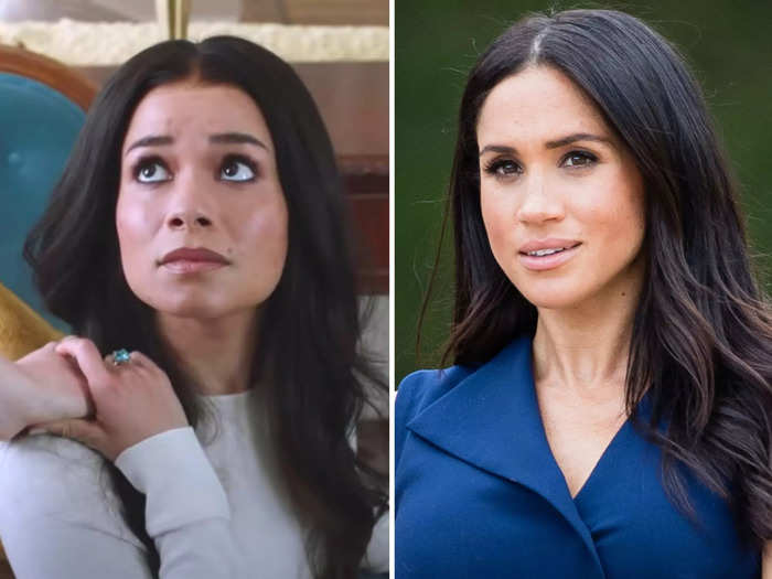 Sydney Morton played Meghan Markle in the latest release, "Harry & Meghan: Escaping the Palace."