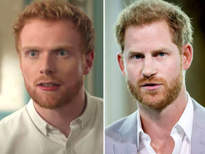 Charlie Field played Prince Harry, and there