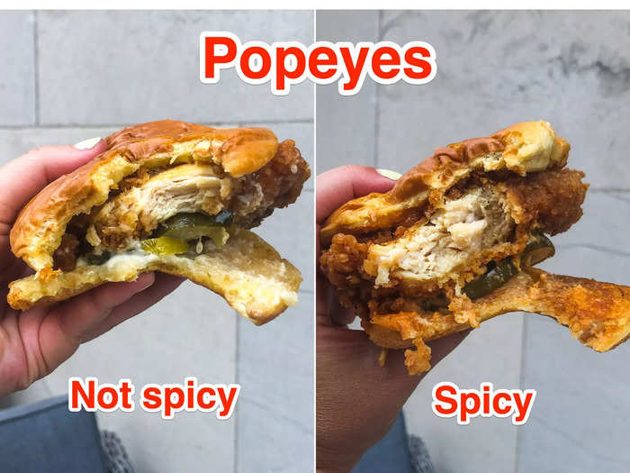 In general, Popeyes