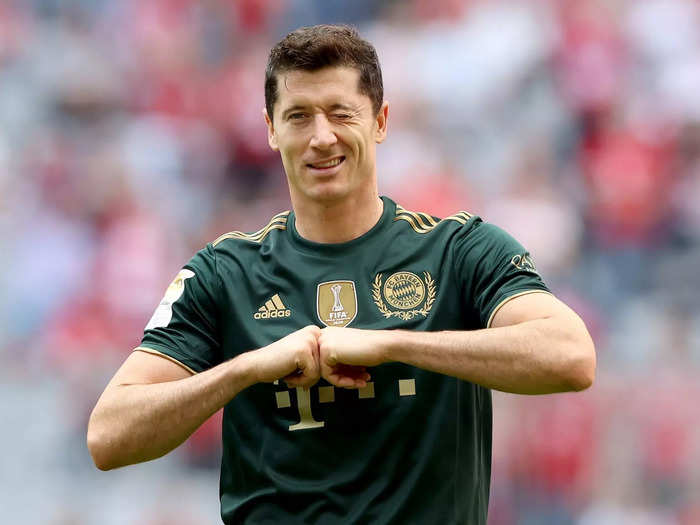 =1. Robert Lewandowski - Bayern Munich (11 goals)