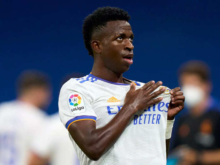 =7. Vinicius Jr. - Real Madrid (5 goals)