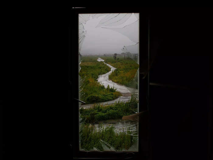 The town of Namie was evacuated after a tsunami crippled Japan