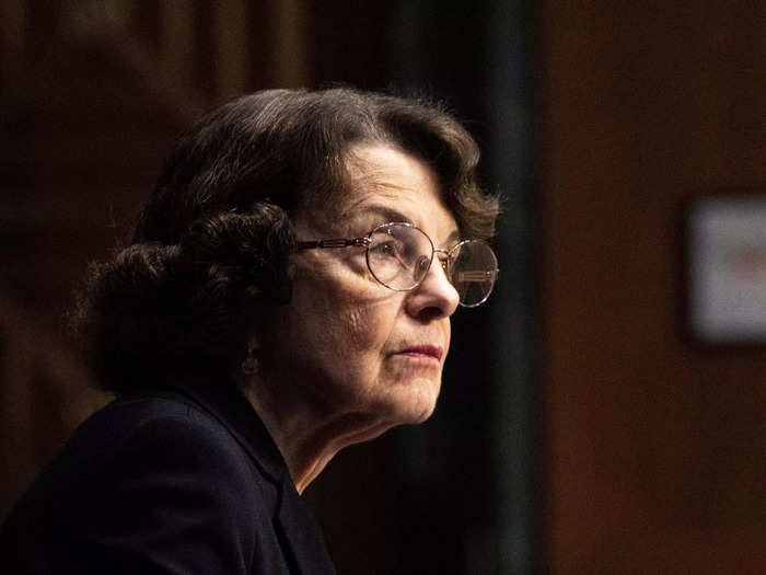 Sen. Dianne Feinstein, a Democrat from California