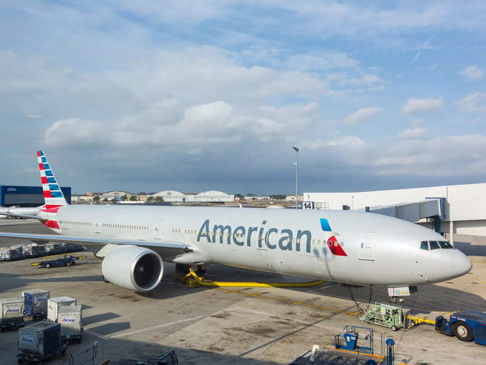 American, by comparison, has 216 economy seats alone on its Boeing 777-300ER flying between New York and London.