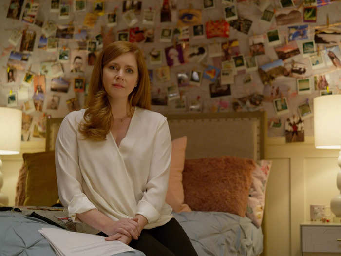 Amy Adams seems constipated throughout the whole movie.