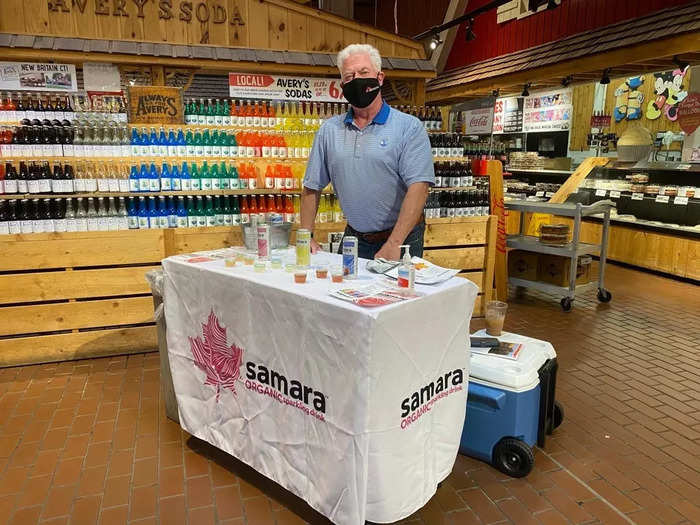 One of my favorite aspects of the store was the free samples. On the day I went, there was a vendor with flavored seltzer water and another with fresh pineapple, both of which were pretty tasty.