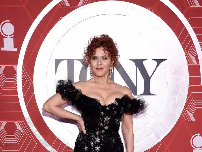 Bernadette Peters was one of the most glamorous stars on the red carpet.