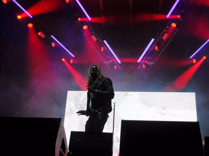 Young Thug enjoyed a raucous and devoted crowd, despite taking the stage more than one hour late.