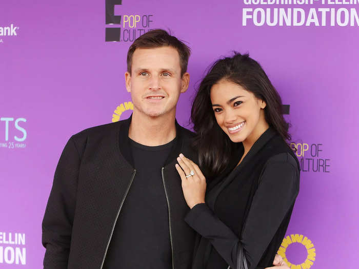 In April 2015, former skateboarder and reality TV star Rob Dyrdek proposed to model Bryiana Noelle in the middle of the "Aladdin" show at Disneyland.