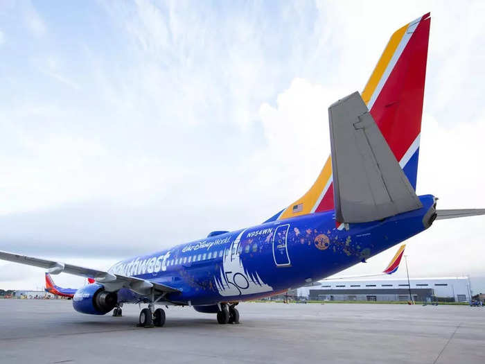 The 50th-anniversary aircraft will fly around the Southwest system through March 22 and fans are encouraged to track the plane