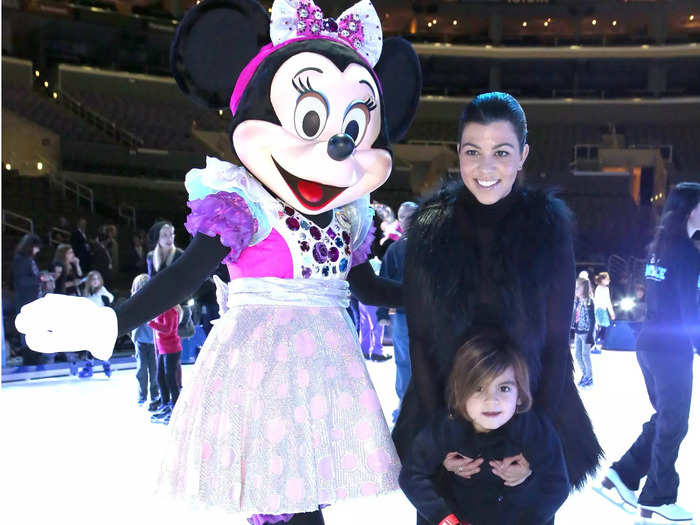 Kourtney Kardashian regularly visits Disney parks around the world, including Disneyland Paris.