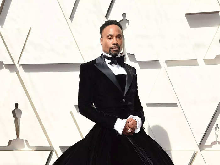 Porter wore his most memorable look, a Christian Siriano tuxedo gown, to the Academy Awards in 2019.