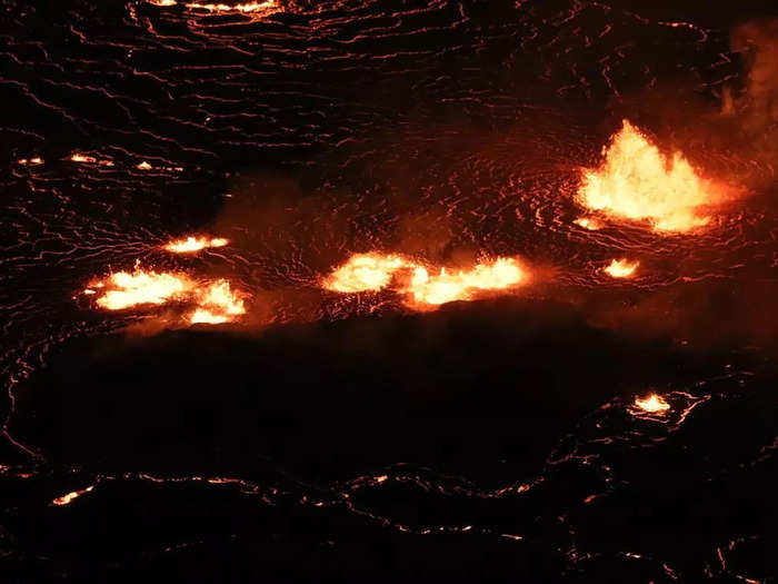 The ongoing Kīlauea summit eruption within Halema