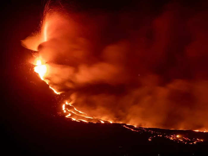 The Canary Islands Volcano Institute said that it may take between 24-84 days for the eruption to quell.