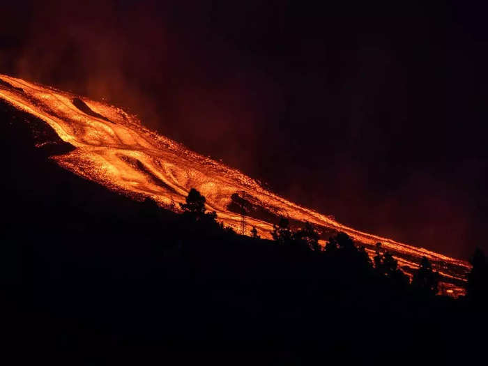 The volcano began to erupt on September 19.