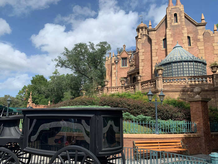 The Haunted Mansion has added an interactive queue and deeper storyline over the years, but many of the attraction