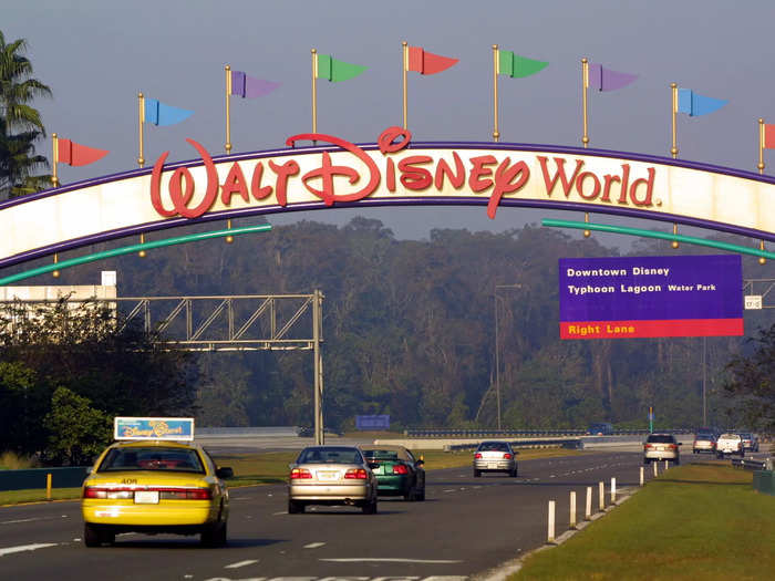 Think back to when you were a kid. Nothing was more exciting than driving up and seeing the Disney sign and the colorful flags.