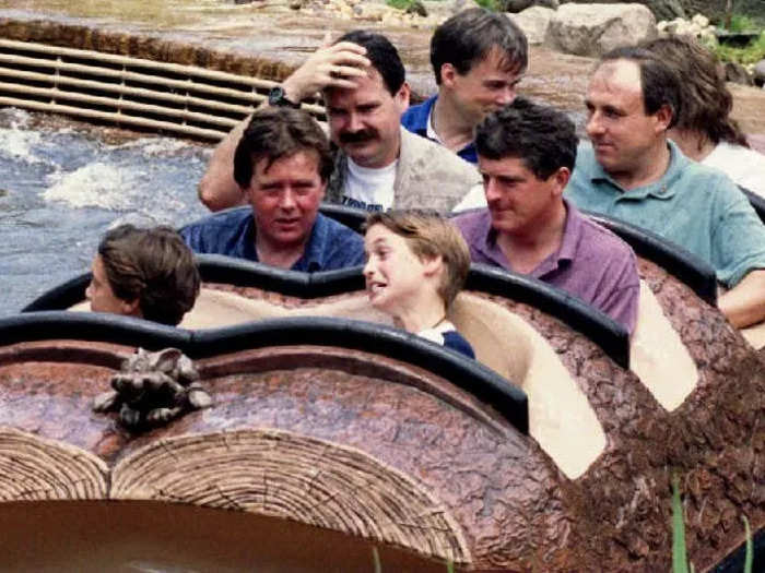 Prince William was spotted visiting Disney World in 1993.