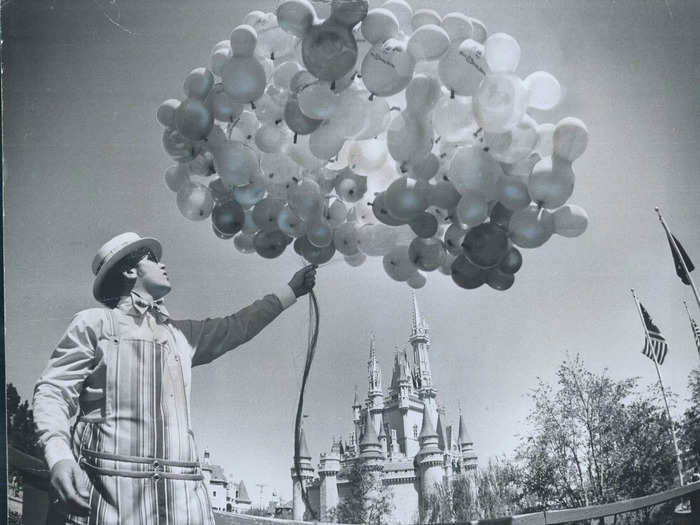 The Mickey Mouse balloons have been part of Disney