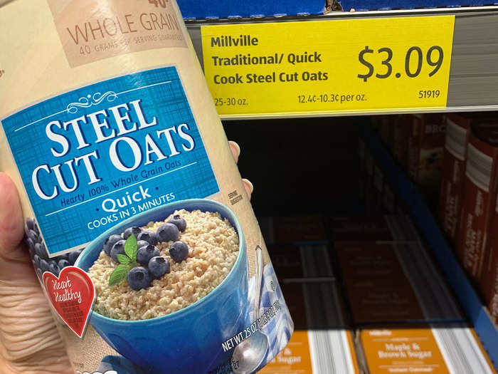 Steel-cut oats usually take forever, but these Millville ones cook fast.