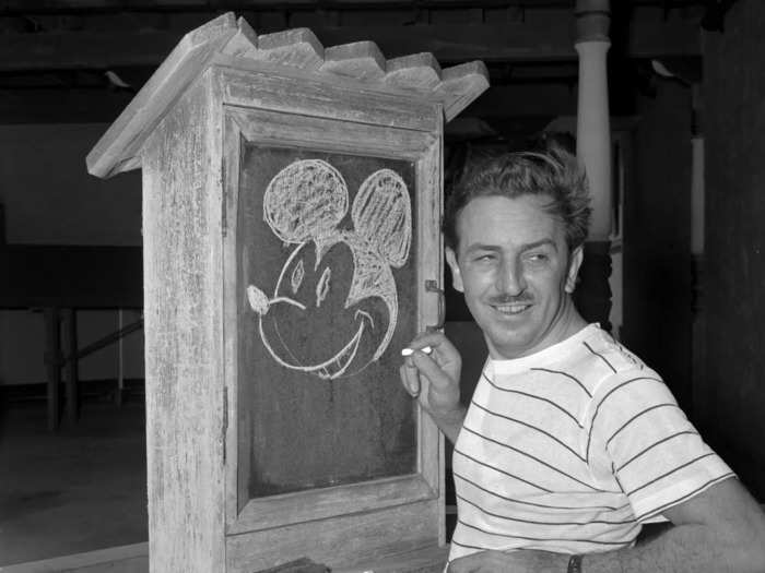 Walt Disney did not actually design the final version of Mickey Mouse.