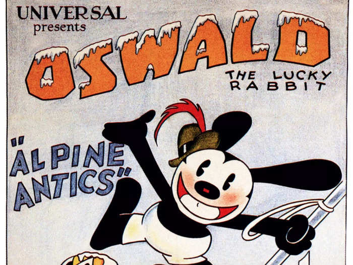 Oswald the Lucky Rabbit was Disney