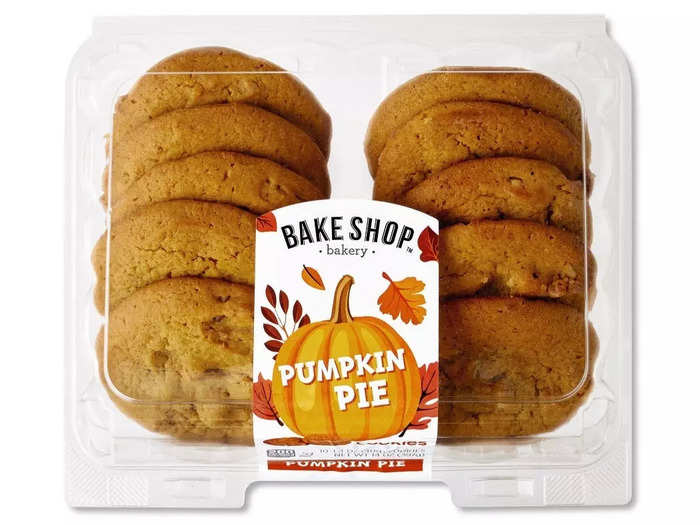 Satisfy your sweet tooth with Bake Shop apple-cider or pumpkin-pie cookies.