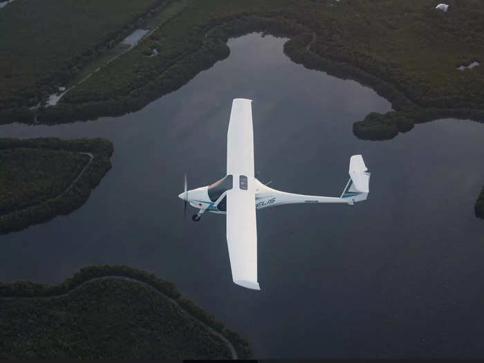 Moreover, the aircraft can fly in urban areas during holidays and weekends, which many flight schools cannot do because of noise from fuel-powered aircraft.