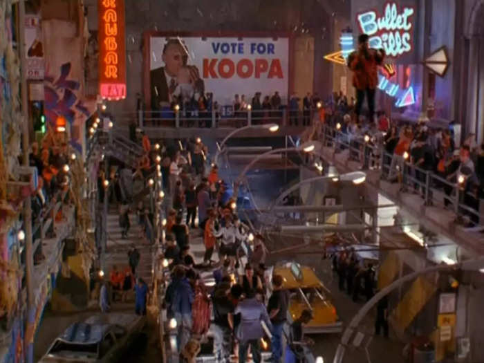 The central thesis of the "Super Mario Bros." movie is that a meteorite hit Brooklyn 65 million years ago and, instead of vaporizing the dinosaurs, it actually caused a dimensional rift.