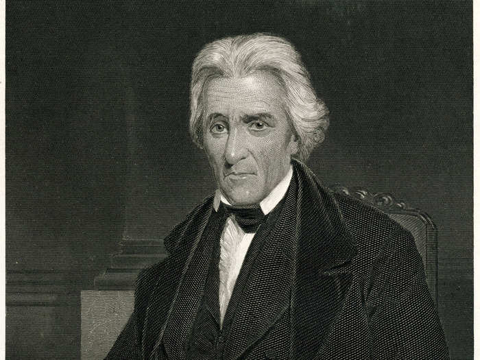 President Andrew Jackson is said to haunt the Rose Room, where he used to sleep.