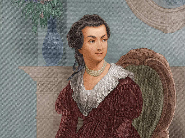 White House staff have reported seeing the ghost of first lady Abigail Adams hanging laundry to dry in the East Room.