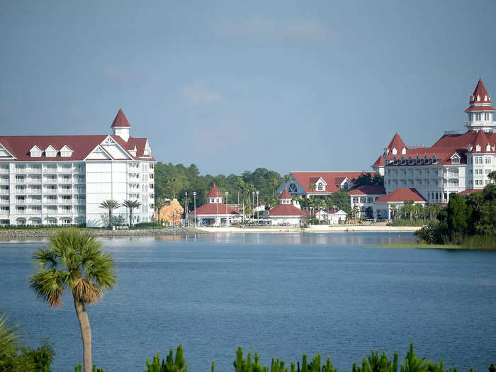 They stayed at the Grand Floridian Resort & Spa, which is one of Disney World