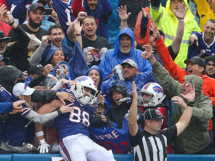 Dawson Knox, TE, Buffalo Bills